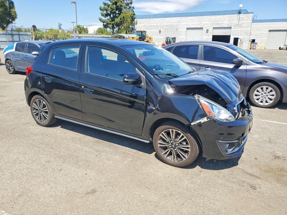 2017 Mitsubishi Mirage VIN ML32A5HJ0HH012228 COPART salvage auction — FRONT END, Ca - Salvage Certificate, sold $1,150 on 2026-07-30 (photo 4)