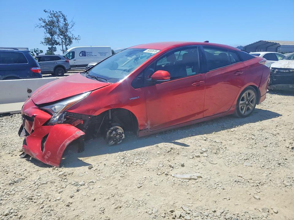 2016 Toyota Prius VIN JTDKARFU4G3507691 COPART salvage auction — UNDERCARRIAGE, Ca - Salvage Certificate, sold $3,250 on 2026-07-30 (photo 1)