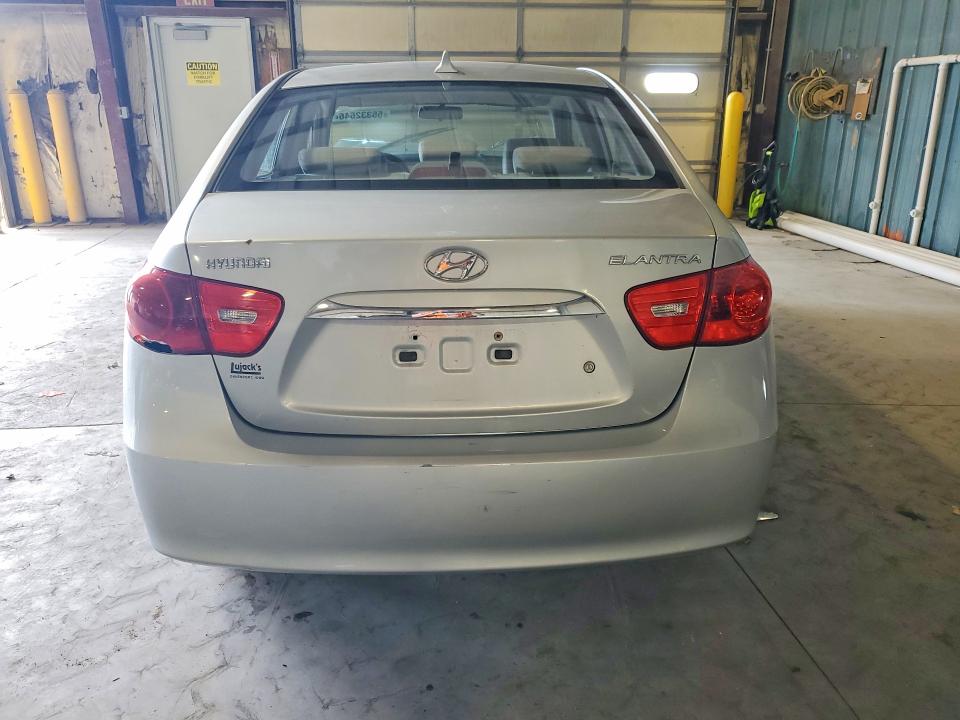 2010 Hyundai Elantra VIN KMHDU4AD5AU078875 COPART salvage auction — FRONT END, Il - Salvage Certificate, sold $375 on 2026-07-15 (photo 6)
