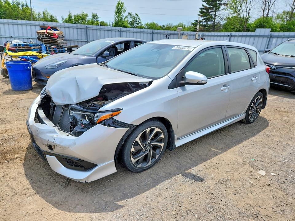 2017 Toyota Corolla VIN JTNKARJE1HJ530130 COPART salvage auction — FRONT END, ON - PERMIT SALVAGE, sold $2,150 on 2026-07-28 (photo 1)