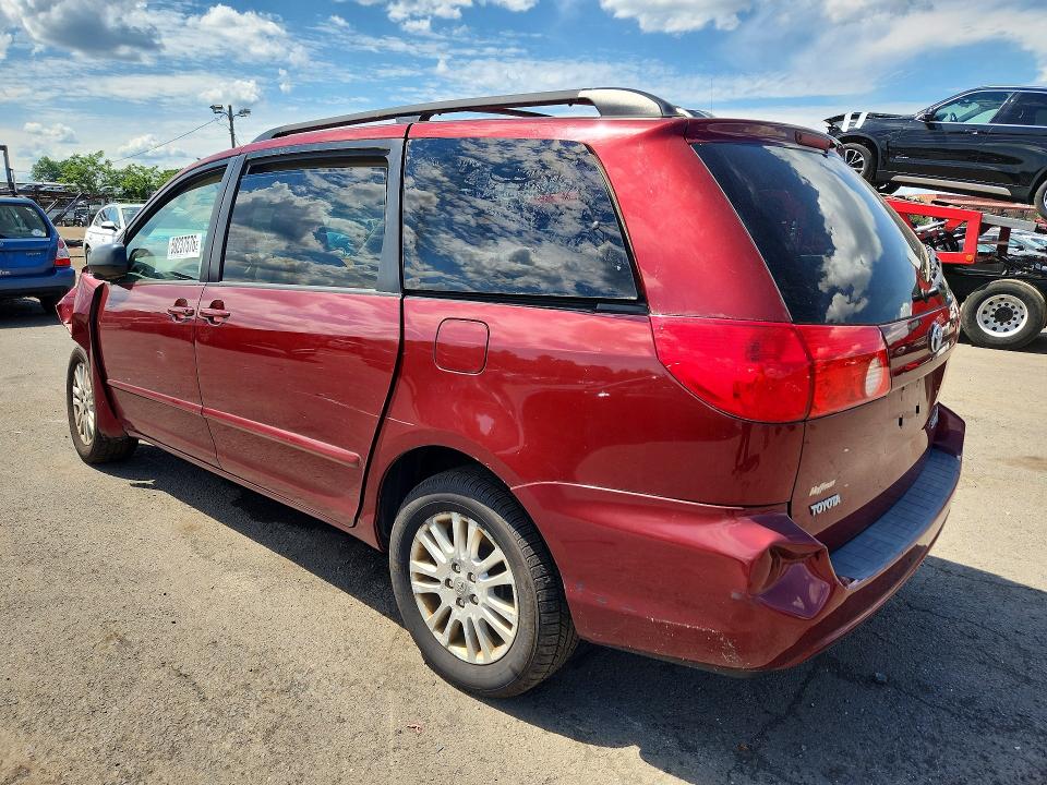 2010 Toyota Sienna VIN 5TDJK4CC5AS029522 COPART salvage auction — FRONT END, CT - CERT OF TITLE-SALVAGE, sold $1,650 on 2026-07-14 (photo 2)