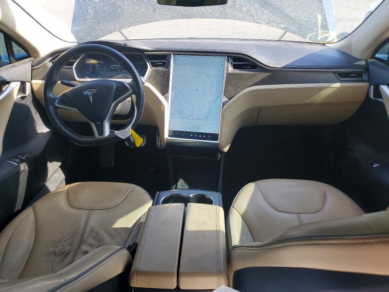2013 Tesla Model s VIN 5YJSA1CP9DFP19579 COPART salvage auction — FRONT END, NV - CERTIFICATE OF TITLE, sold $2,600 on 2026-07-16 (photo 8)