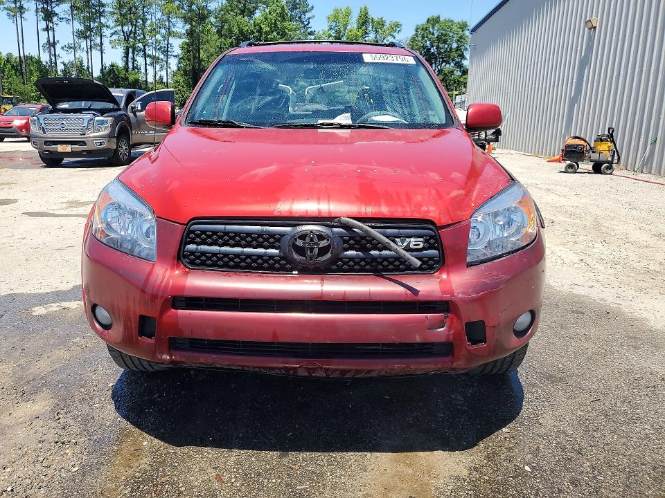 2007 Toyota Rav 4 VIN JTMZK32V475009230 COPART salvage auction — HAIL, Sc - Cert Of Title-Salvage, sold $700 on 2026-07-13 (photo 5)