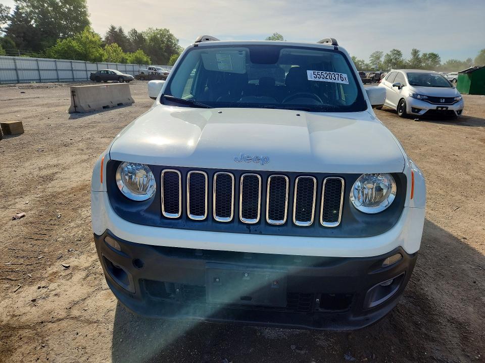 2015 Jeep Renegade VIN ZACCJABT9FPB44527 COPART salvage auction — REAR END, Il - Salvage Certificate, sold $1,700 on 2026-07-07 (photo 5)