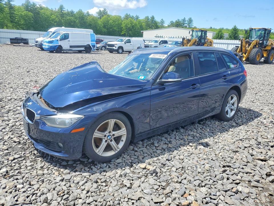 2014 BMW VIN WBA3G7C57EKN37112 COPART salvage auction — FRONT END, Me - Cert Of Title-Salvage Collisio, sold $300 on 2026-07-06 (photo 1)