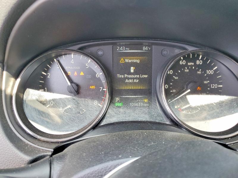2017 Nissan Rogue VIN JN8AT2MV0HW271084 COPART salvage auction — FRONT END, Ca - Dis/Dlr/Exp Only Clean Title (P), sold $2,500 on 2026-07-06 (photo 9)