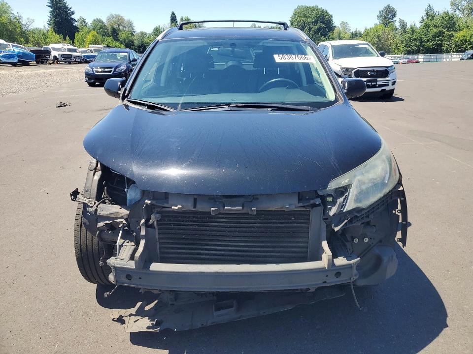 2012 Honda VIN JHLRM4H74CC027485 COPART salvage auction — FRONT END, Or - Salvage Title Certificate, sold $2,650 on 2026-07-27 (photo 5)