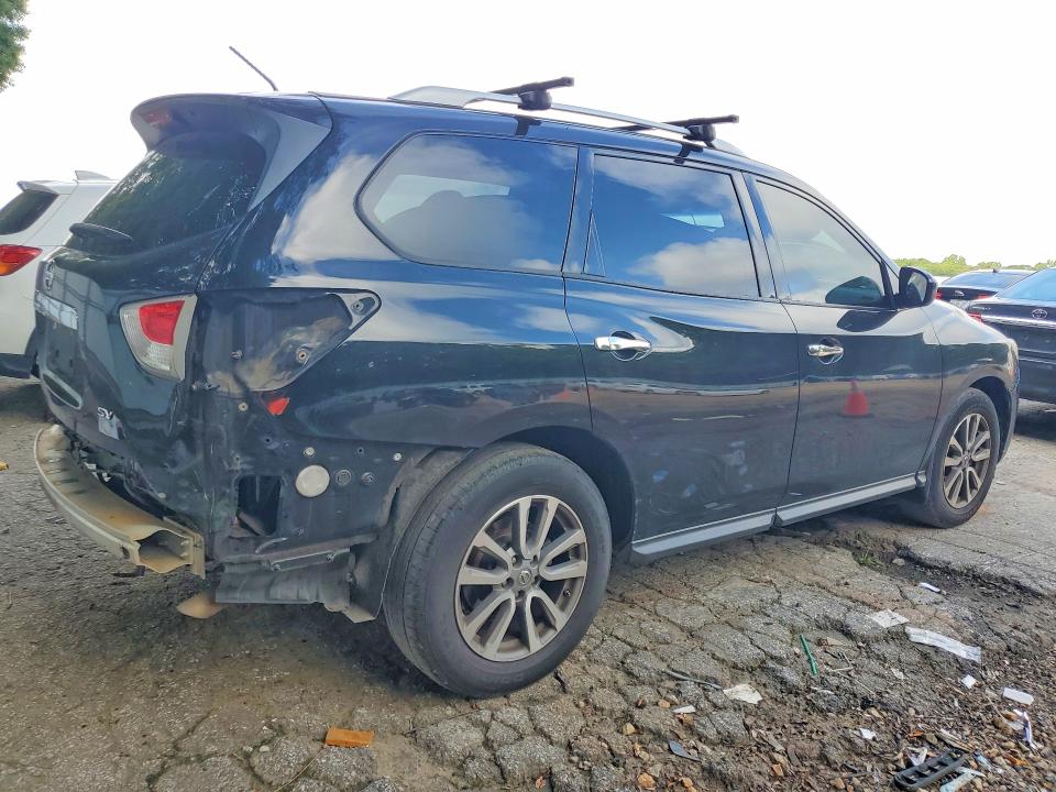 2016 Nissan VIN 5N1AR2MN8GC669519 COPART salvage auction — REAR END, Ga - Cert Of Title-Salvage, sold $975 on 2026-07-22 (photo 3)