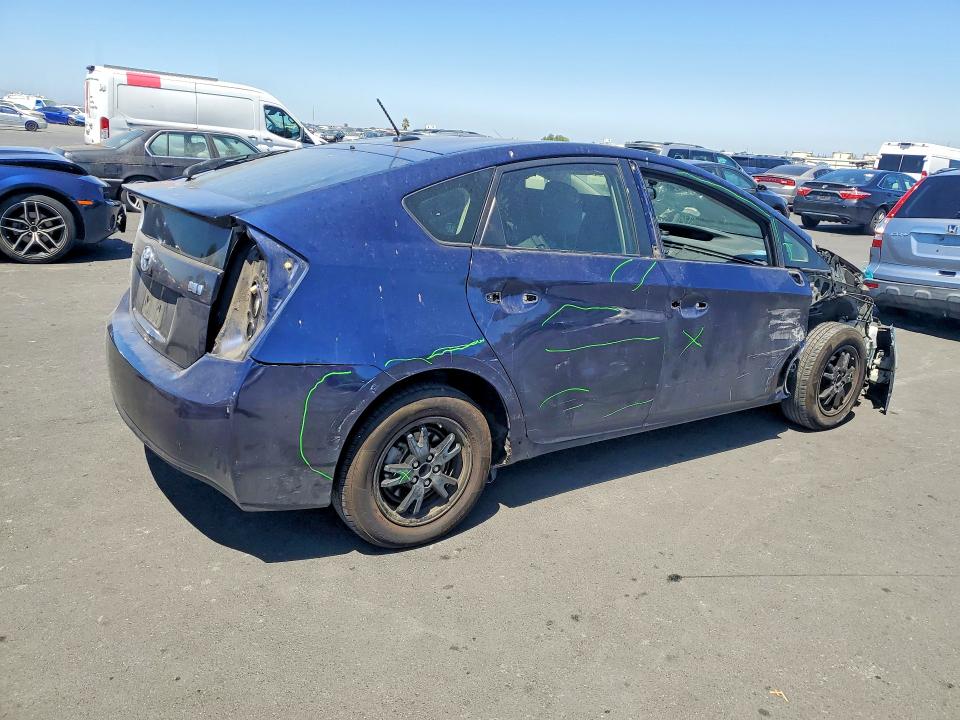 2013 Toyota Prius VIN JTDKN3DU9D1726447 COPART salvage auction — FRONT END, Ca - Salvage Certificate, sold $1,100 on 2026-07-27 (photo 3)