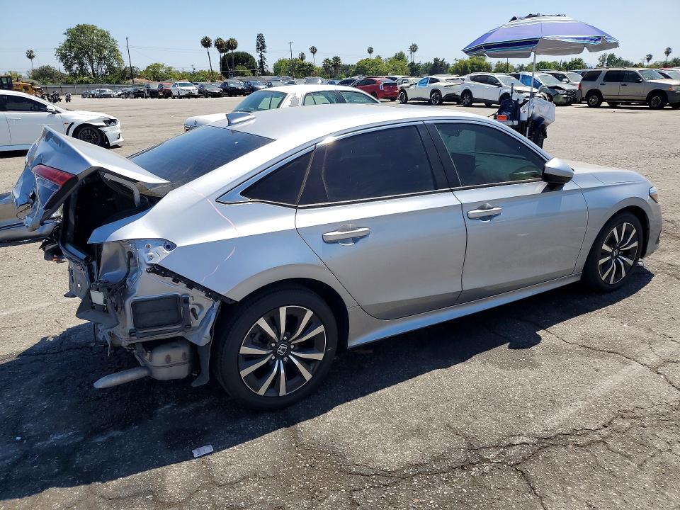 2023 Honda Civic VIN 2HGFE1F76PH318928 COPART salvage auction — REAR END, Ca - Salvage Certificate, sold $7,000 on 2026-07-28 (photo 3)