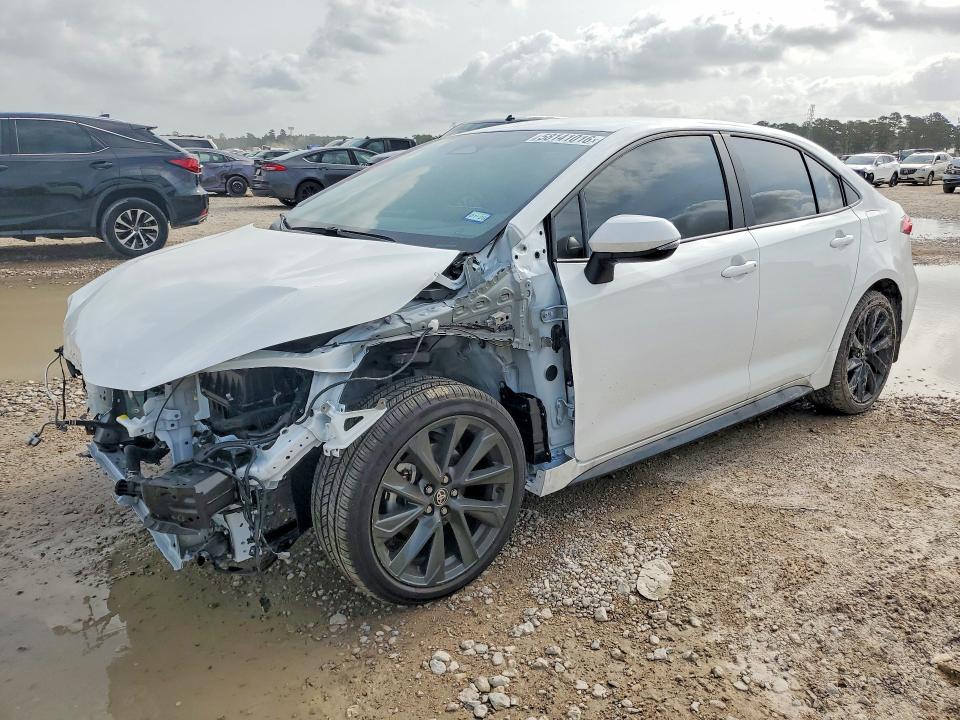 2026 Toyota Corolla VIN 5YFS4MCEXTP266891 COPART salvage auction — FRONT END, Tx - Salvage Vehicle Title, sold $350 on 2026-07-24 (photo 1)