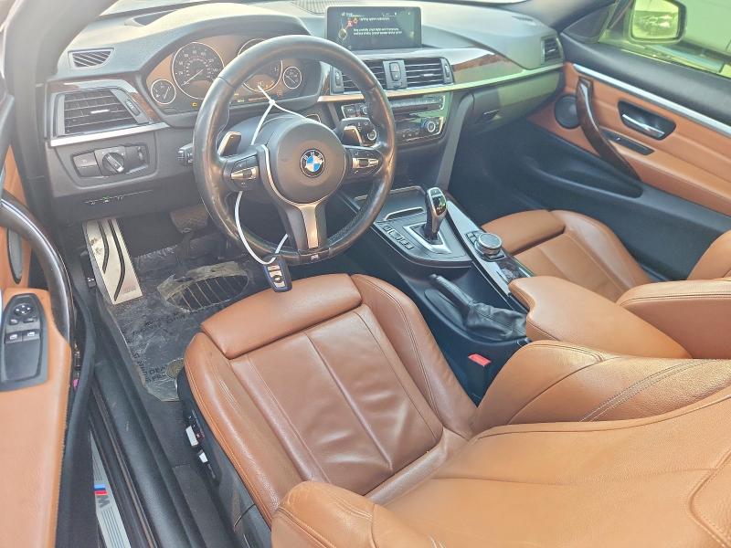 2016 BMW 4 series VIN WBA3R1C51GK529761 COPART salvage auction — FRONT END, TX - CERTIFICATE OF TITLE, sold $650 on 2026-07-28 (photo 8)