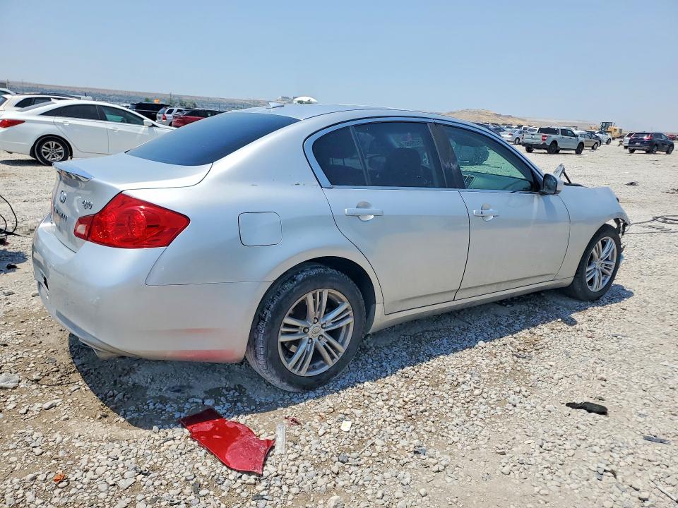 2015 Infiniti VIN JN1CV6AR5FM651353 COPART salvage auction — FRONT END, UT - SALVAGE CERTIFICATE, sold $1,700 on 2026-07-31 (photo 3)