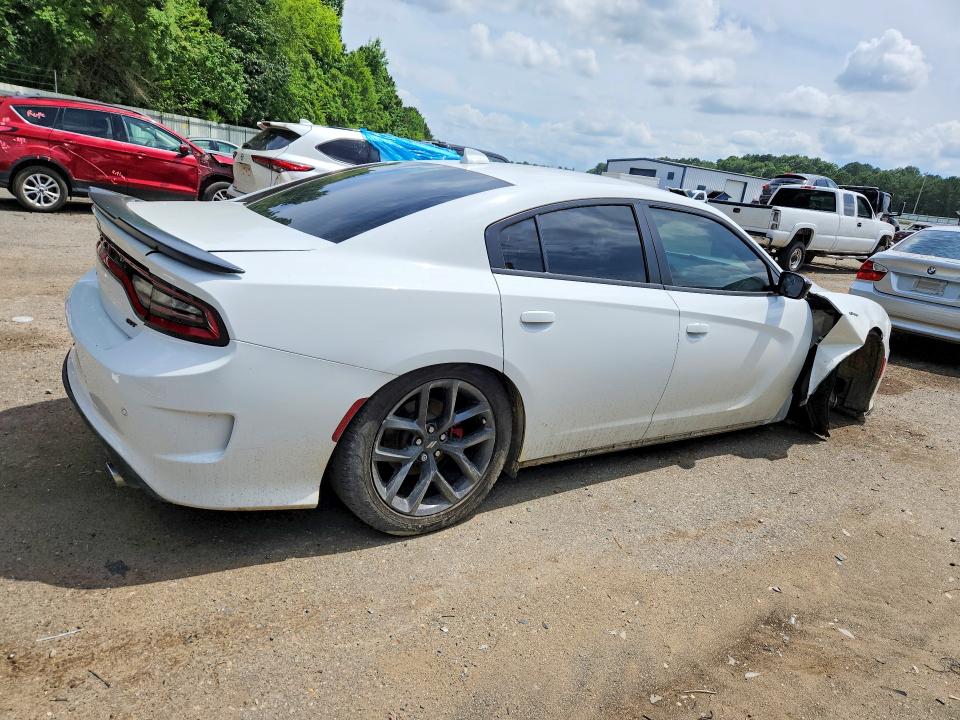 2021 Dodge Charger VIN 2C3CDXHG7MH658450 COPART salvage auction — REAR END, Tx - Certificate Of Title (P), sold $7,000 on 2026-07-02 (photo 3)
