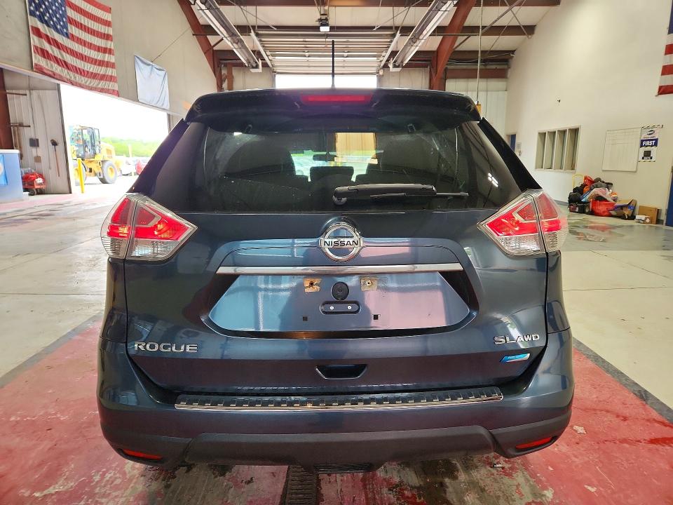 2014 Nissan VIN 5N1AT2MV5EC827653 COPART salvage auction — FRONT END, Ny - Mv-907A Salvage Certificate, sold $725 on 2026-07-06 (photo 6)