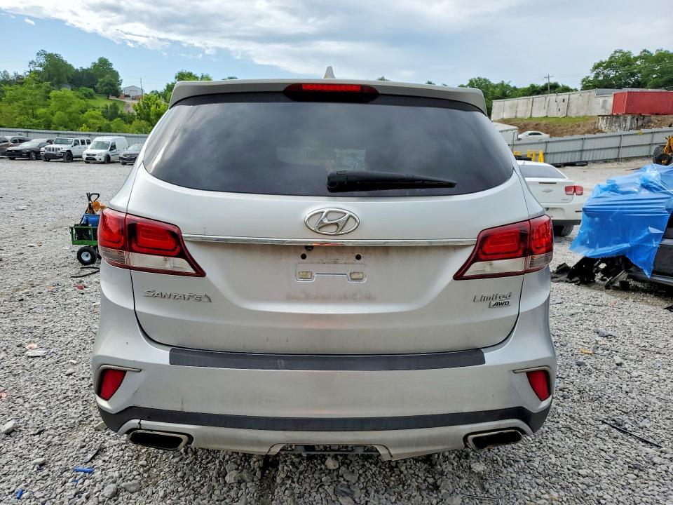 2017 Hyundai Santa fe VIN KM8SNDHF5HU203878 COPART salvage auction — MECHANICAL, Ky - Cert Of Title-Rebuilt Vehicle, sold $1,800 on 2026-07-17 (photo 6)