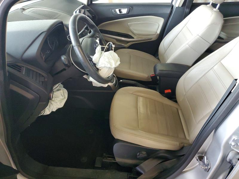 2019 Ford Ecosport VIN MAJ6S3KL9KC260711 COPART salvage auction — FRONT END, Pa - Certificate Of Salvage, sold $175 on 2026-07-23 (photo 7)