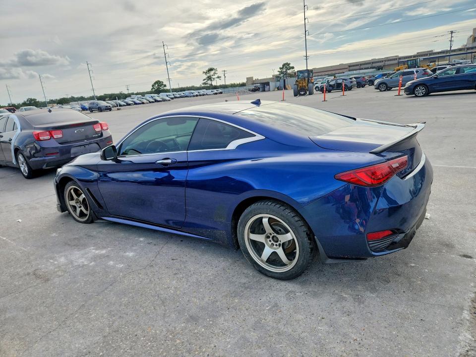 2017 Infiniti VIN JN1EV7ELXHM553877 COPART salvage auction — WATER/FLOOD, La - Cert Of Title-Salvage Flood, sold $2,150 on 2026-07-15 (photo 2)