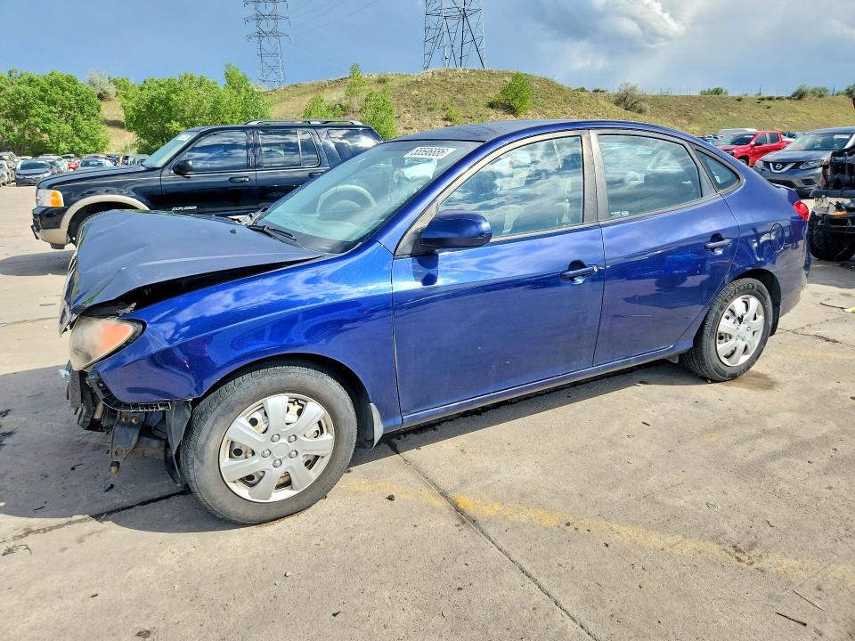 2010 Hyundai Elantra VIN KMHDU4AD6AU087889 COPART salvage auction — FRONT END, CO - SALVAGE TITLE, sold $275 on 2026-07-13 (photo 1)