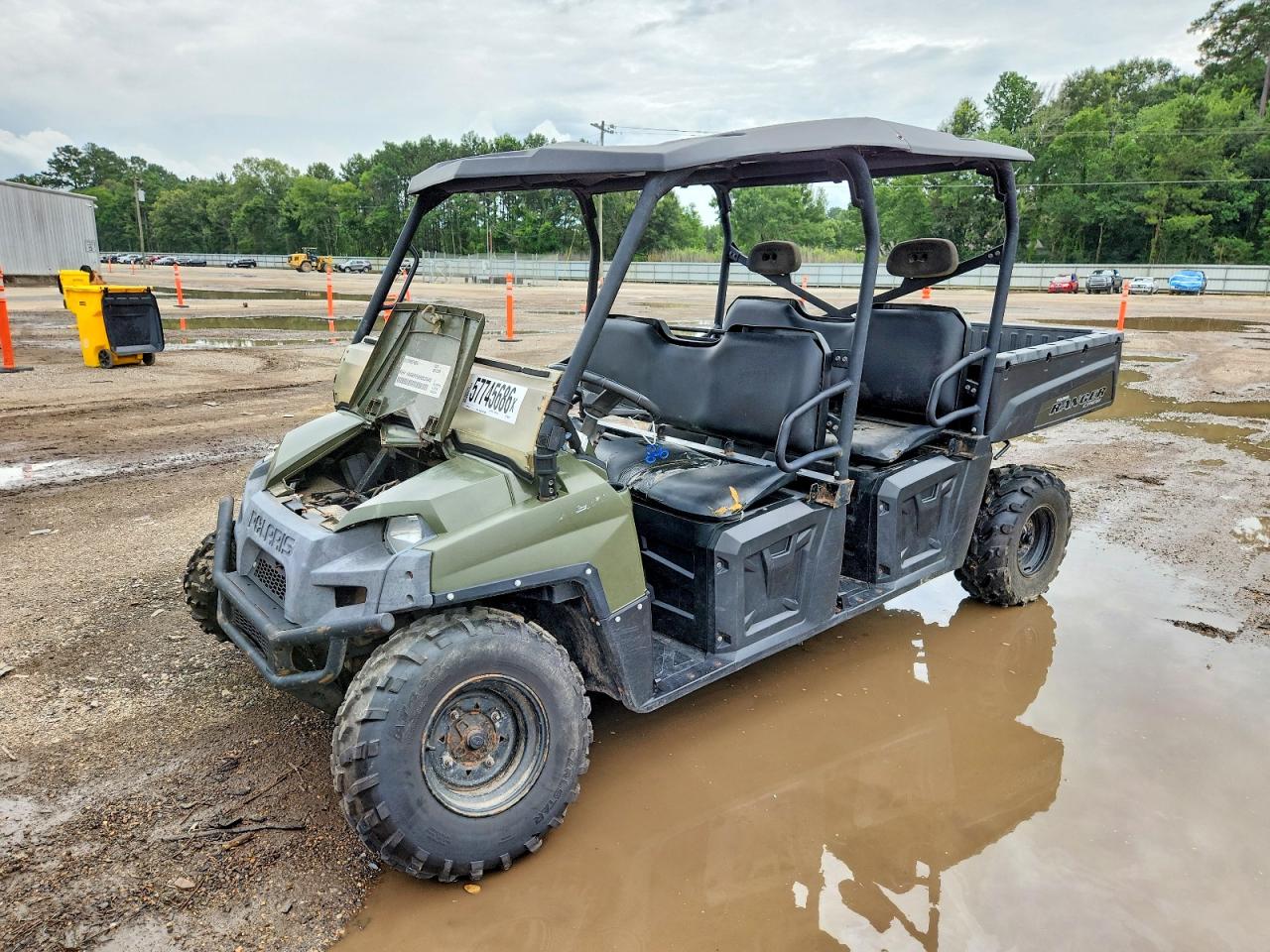 2013 Polaris Ranger VIN 4XAWH76A5DG283463 COPART salvage auction — Undercarriage, LA - CERTIFICATE OF TITLE, sold $2,400 on 2026-06-30 (photo 2)