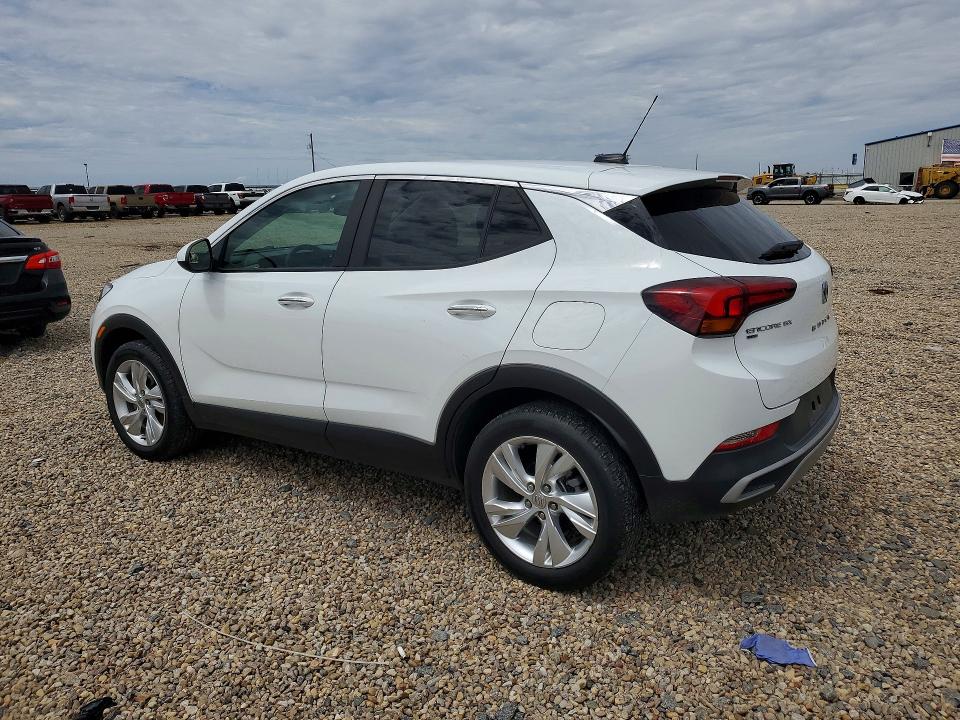 2024 Buick Encore VIN KL4AMCSL8RB001314 COPART salvage auction — HAIL, Tx - Certificate Of Title, sold $9,300 on 2026-07-14 (photo 2)