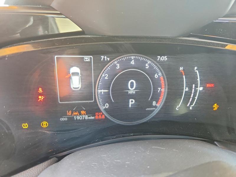 2024 Lexus Nx VIN 2T2AGCEZ3RC037700 COPART salvage auction — FRONT END, Ca - Salvage Certificate, sold $23,100 on 2026-07-29 (photo 9)