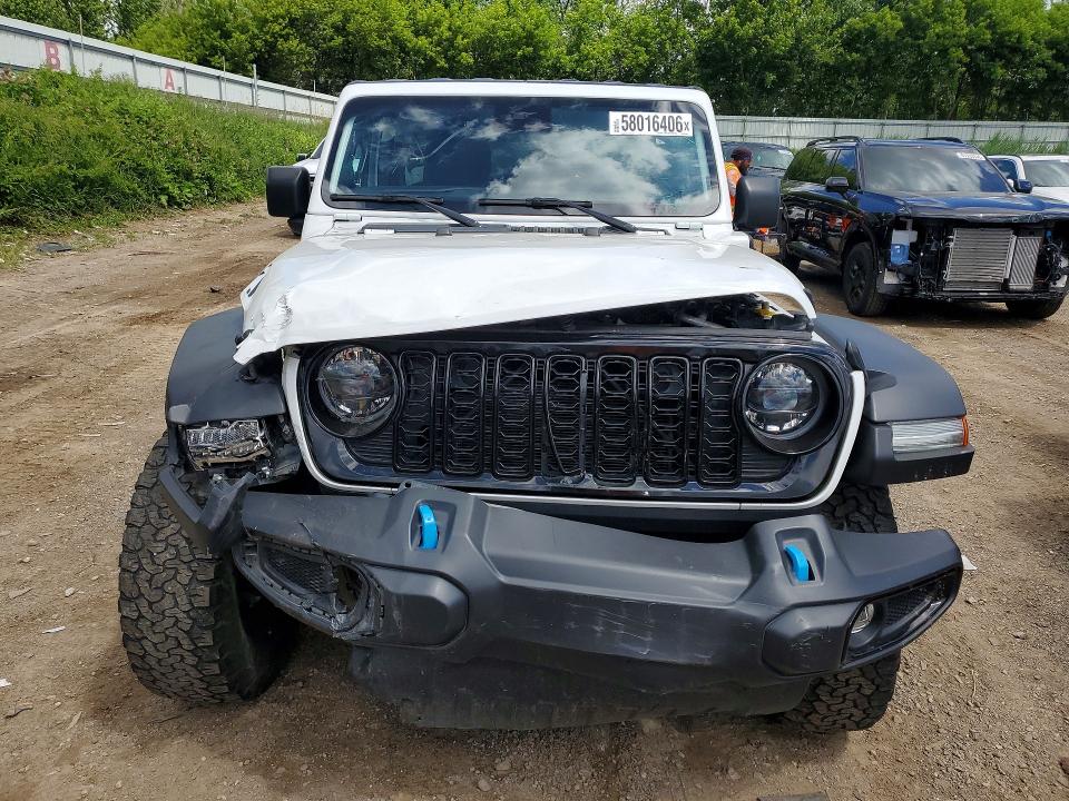 2024 Jeep Wrangler / VIN 1C4RJXN69RW201934 COPART salvage auction — FRONT END, Il - Certificate Of Title, sold $15,500 on 2026-07-29 (photo 5)