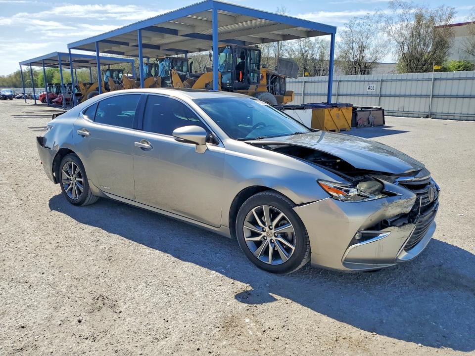2016 Lexus ES VIN JTHBW1GG6G2115912 COPART salvage auction — REAR END, Nv - Salvage Title, sold $2,200 on 2026-07-21 (photo 4)