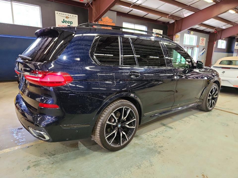 2019 BMW X7 VIN 5UXCW2C50KLB43760 COPART salvage auction — MINOR DENT/SCRATCHES, Tx - Certificate Of Title (P), sold $20,900 on 2026-07-31 (photo 3)