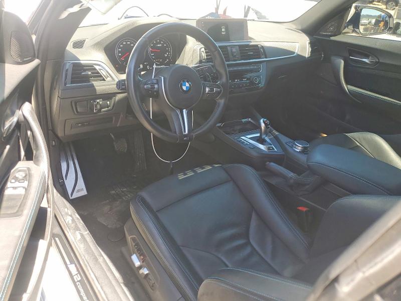 2021 BMW M2 VIN WBS2U7C07M7J69407 COPART salvage auction — UNDERCARRIAGE, CA - SALVAGE CERTIFICATE, sold $19,200 on 2026-07-28 (photo 8)