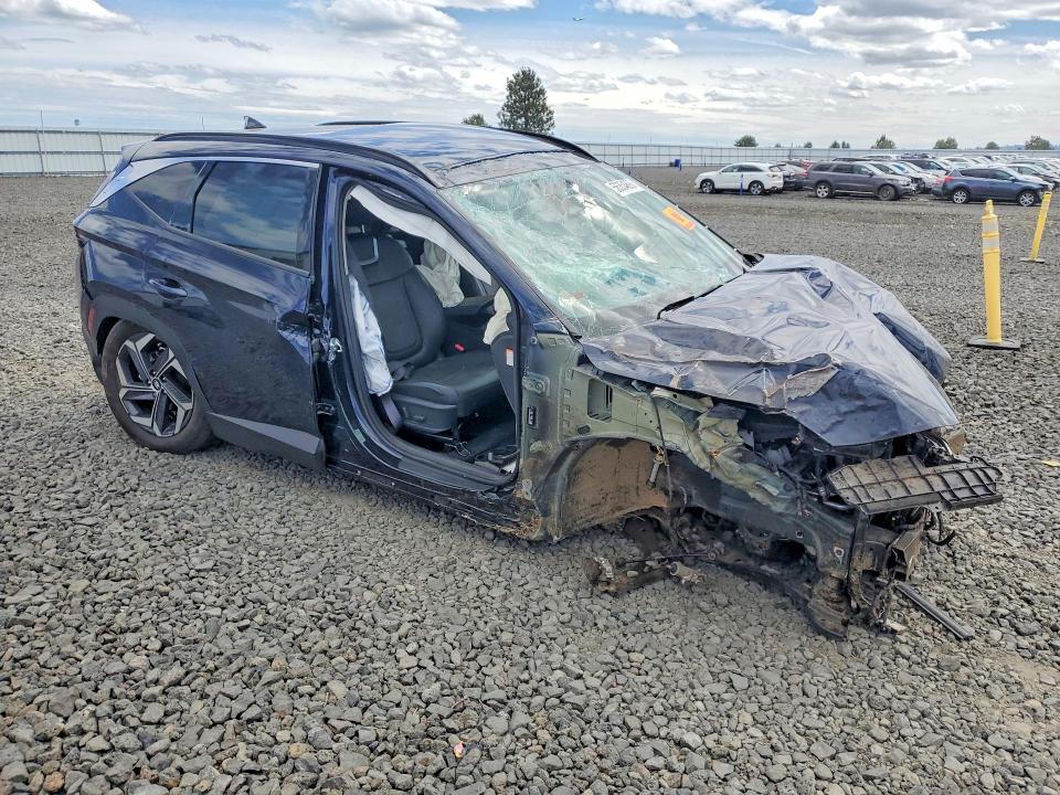 2024 Hyundai Tucson VIN KM8JECD17RU165250 COPART salvage auction — ALL OVER, WA - BILL OF SALE, sold $1,750 on 2026-07-29 (photo 4)