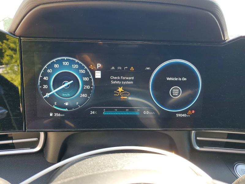 2024 Hyundai Elantra VIN KMHLN4DG6RU723527 COPART salvage auction — FRONT END, On - Permit No Brand - Unfit, sold $7,300 on 2026-07-09 (photo 9)