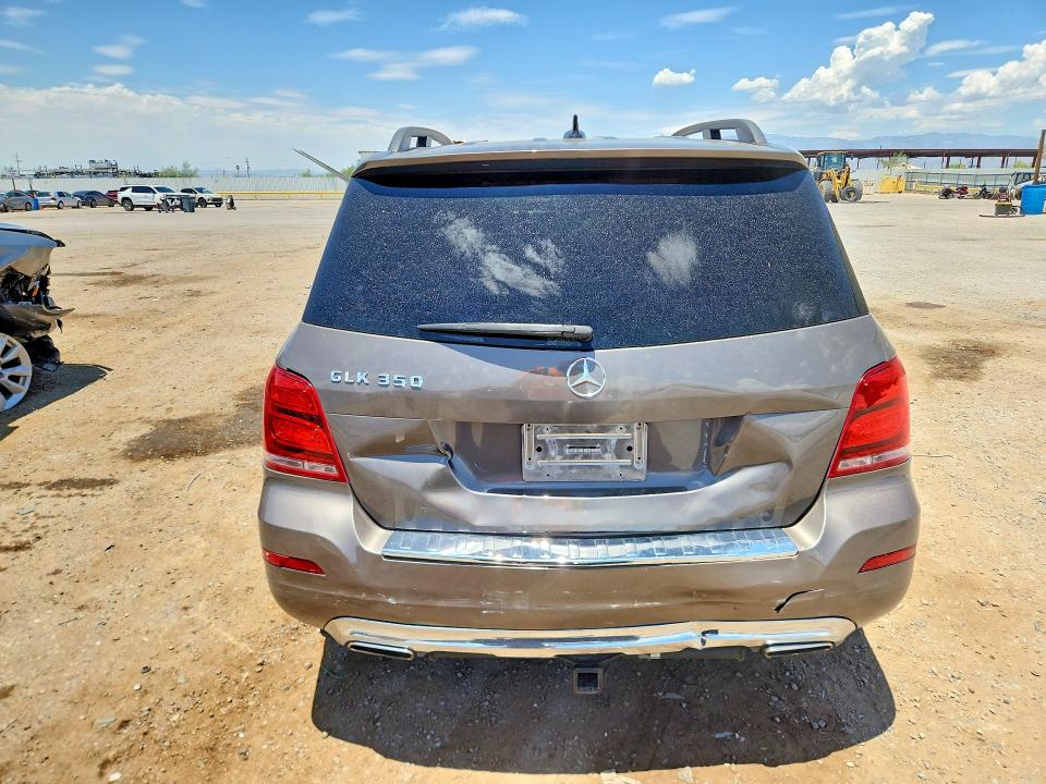 2014 Mercury Glk-350 VIN WDCGG5HB3EG295598 COPART salvage auction — REAR END, AZ - CERT OF TITLE - SALVAGE, sold $2,050 on 2026-07-17 (photo 6)