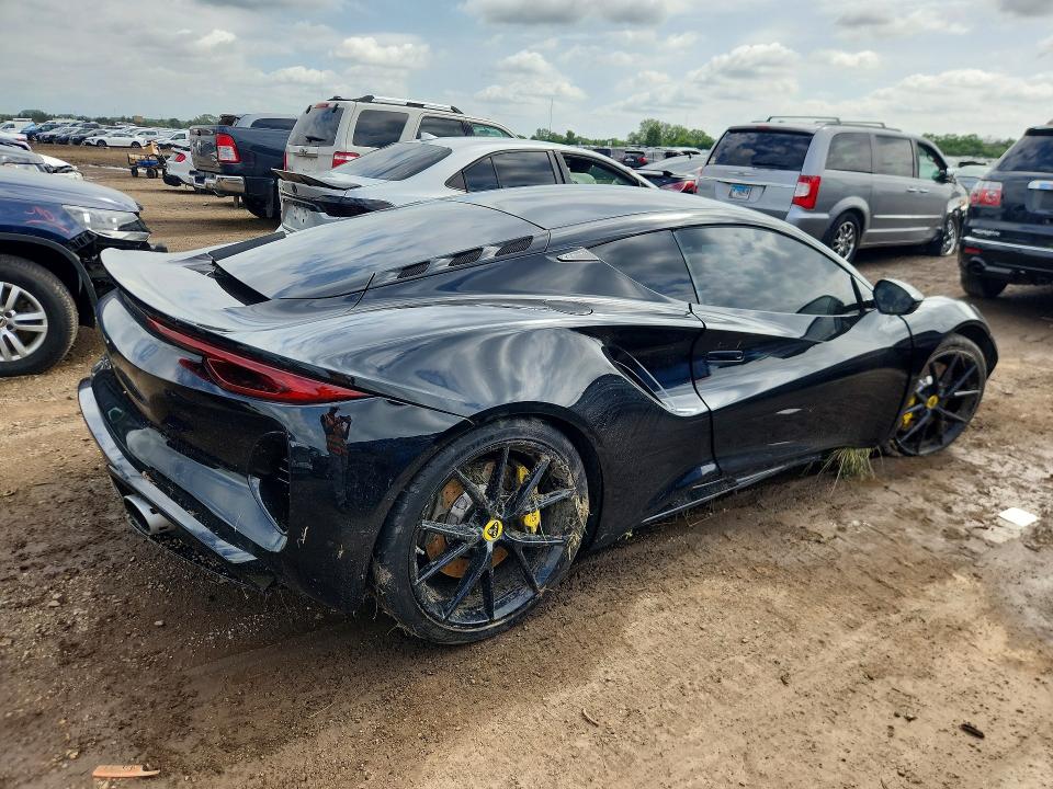 2024 Lotus VIN SCCLEKMX0RHA44999 COPART salvage auction — FRONT END, Salvage Title, sold $39,250 on 2026-09-01 (photo 3)