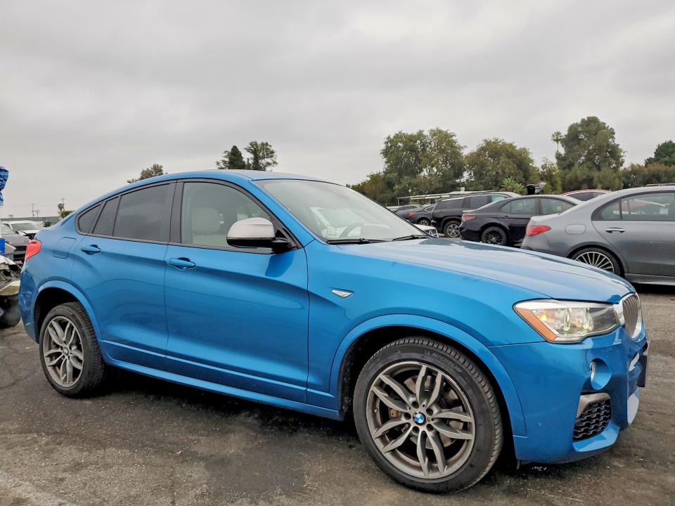 2018 BMW X4 VIN 5UXXW7C56J0W64946 COPART salvage auction — UNDERCARRIAGE, Ca - Salvage Certificate, sold $6,300 on 2026-07-07 (photo 4)