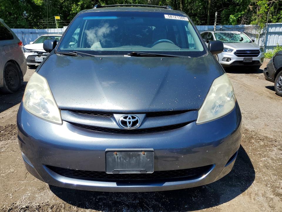 2010 Toyota Sienna VIN 5TDZK4CC1AS291475 COPART salvage auction — MECHANICAL, On - Permit No Brand - Unfit, sold $1,850 on 2026-07-23 (photo 5)