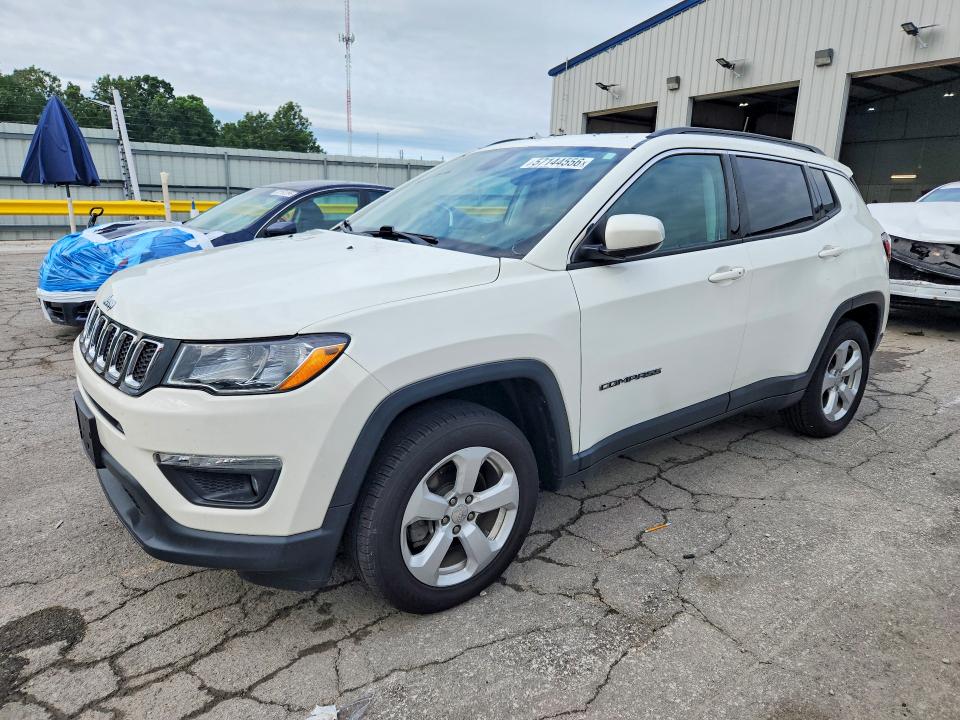 2021 Jeep Compass VIN 3C4NJDBB9MT501745 — COPART salvage auction photo