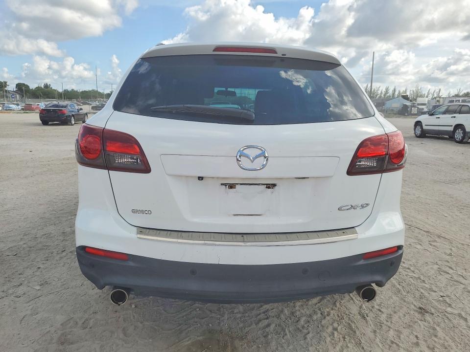 2015 Mazda Cx-9 VIN JM3TB2CA9F0455081 COPART salvage auction — MINOR DENT/SCRATCHES, Fl - Certificate Of Title, sold $2,750 on 2026-07-21 (photo 6)