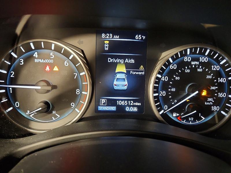 2019 Infiniti Q50 VIN JN1EV7AR6KM552968 COPART salvage auction — SIDE, Mn - Cert Of Title-Salvage, sold $350 on 2026-07-21 (photo 9)
