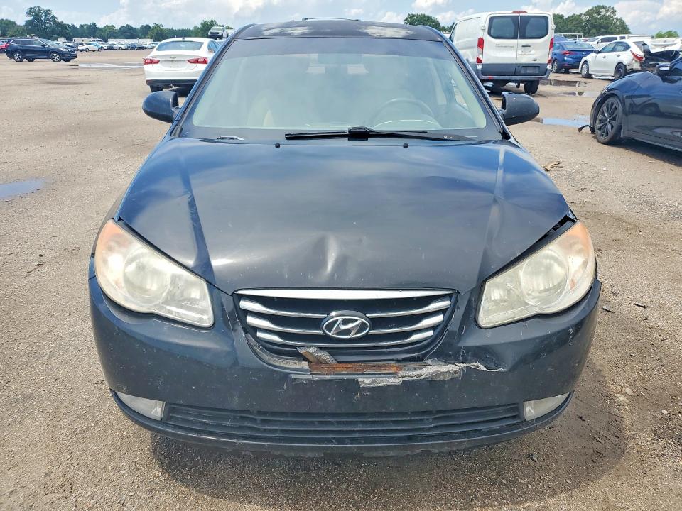 2010 Hyundai Elantra VIN KMHDU4AD8AU934122 COPART salvage auction — FRONT END, Fl - Cert Of Ttl-Rebuilt&Slvg Rbld, sold $300 on 2026-07-02 (photo 5)