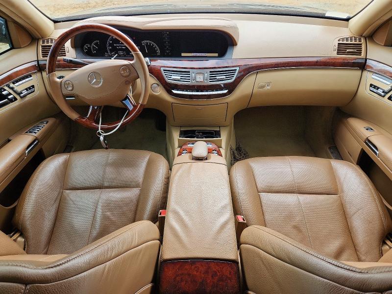 2007 Mercedes-benz S-klasse VIN WDDNG71XX7A144462 COPART salvage auction — REAR END, AL - CERT OF TITLE-SALVAGE TITLE, sold $925 on 2026-07-29 (photo 8)