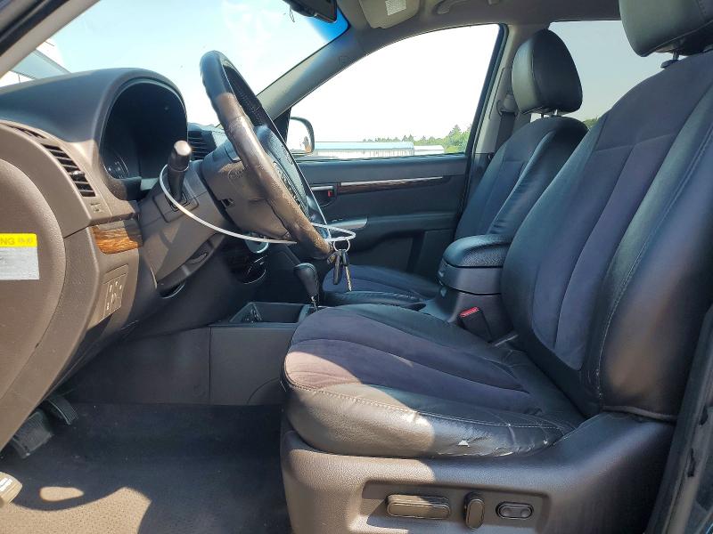 2011 Hyundai Santa fe VIN 5XYZHDAG7BG038986 COPART salvage auction — FRONT END, Pa - Cert Of Title, sold $800 on 2026-07-26 (photo 7)