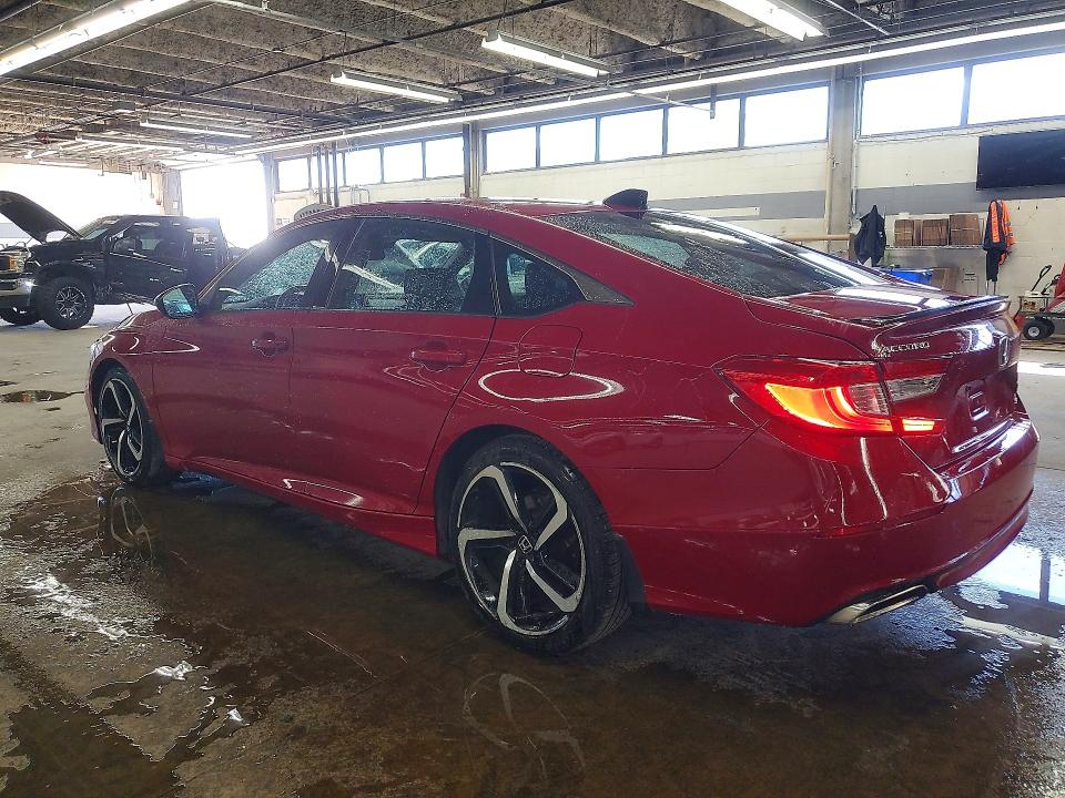 2021 Honda Accord VIN 1HGCV1F34MA098909 COPART salvage auction — MECHANICAL, IL - SALVAGE CERTIFICATE, sold $4,750 on 2026-07-27 (photo 2)