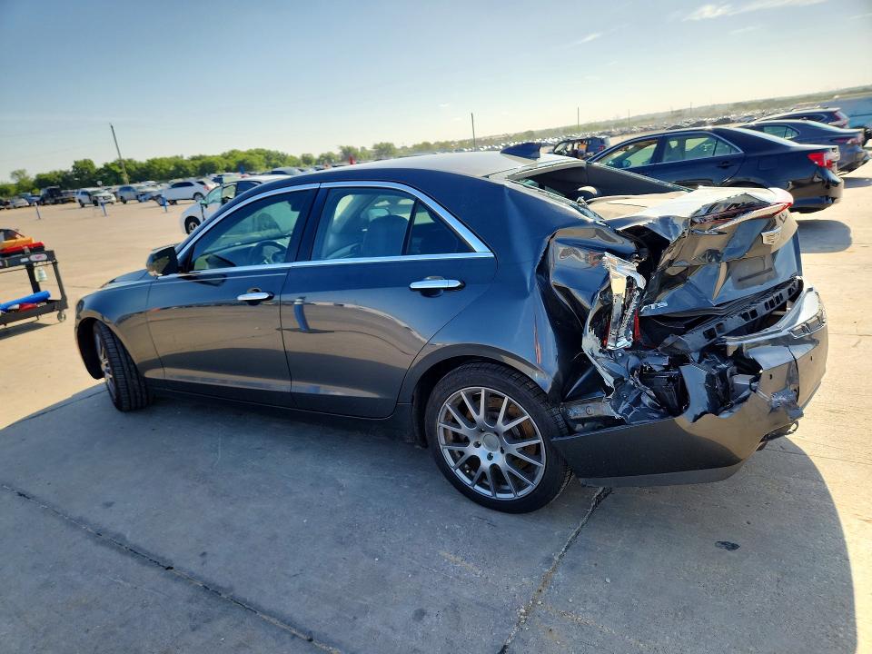 2015 Cadillac Ats VIN 1G6AB5RX3F0102206 COPART salvage auction — REAR END, Tx - Salvage Vehicle Title, sold $1,500 on 2026-07-09 (photo 2)