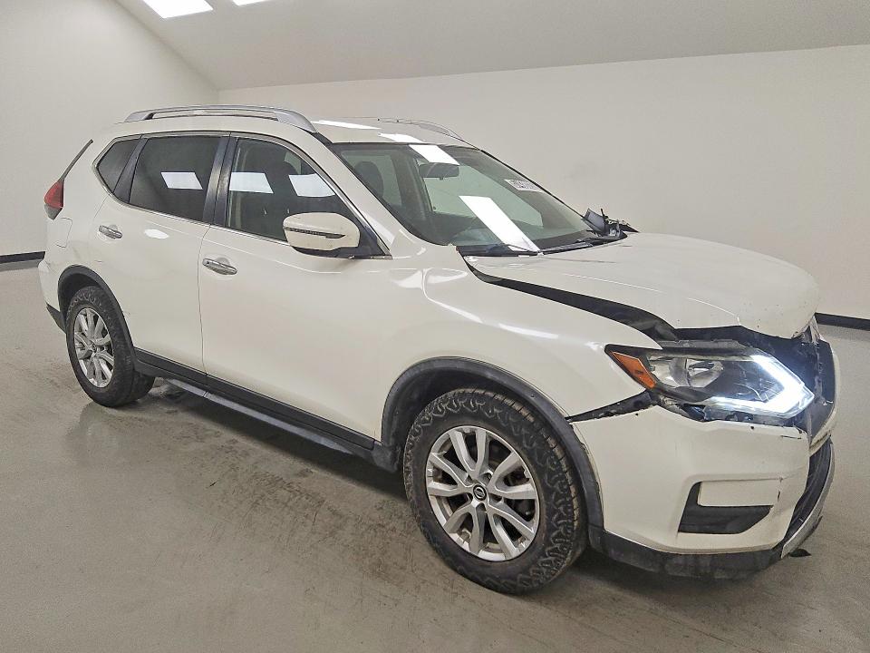 2018 Nissan Rogue VIN JN8AT2MT3JW453754 COPART salvage auction — FRONT END, Tx - Certificate Of Title, sold $750 on 2026-07-07 (photo 4)