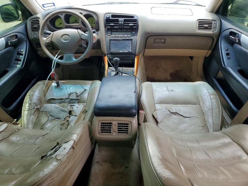 2000 Lexus Gs 400 VIN JT8BH68X5Y0022026 COPART salvage auction — FRONT END, TX - SALVAGE VEHICLE TITLE, sold $275 on 2026-07-17 (photo 8)