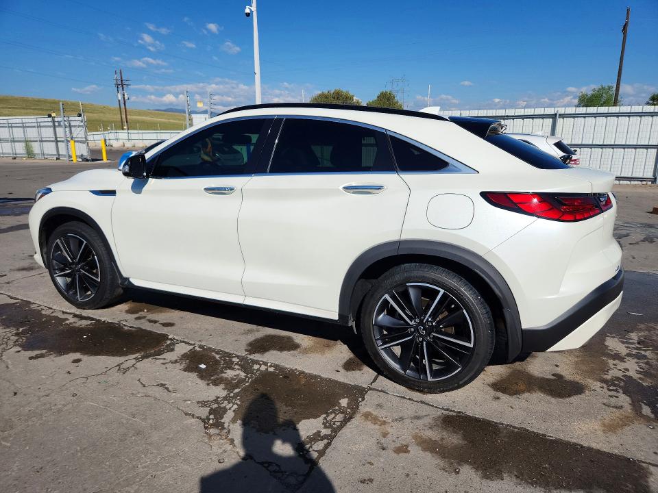 2022 Infiniti Qx55 VIN 3PCAJ5L30NF102816 COPART salvage auction — SIDE, Co - Public - Salvage Title, sold $10,700 on 2026-07-22 (photo 2)