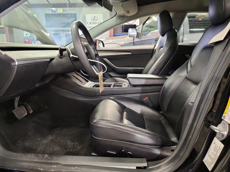 2022 Tesla Model 3 VIN 5YJ3E1EB8NF120491 COPART salvage auction — MINOR DENT/SCRATCHES, Va - Certificate Of Title (P), sold $7,400 on 2026-07-21 (photo 7)