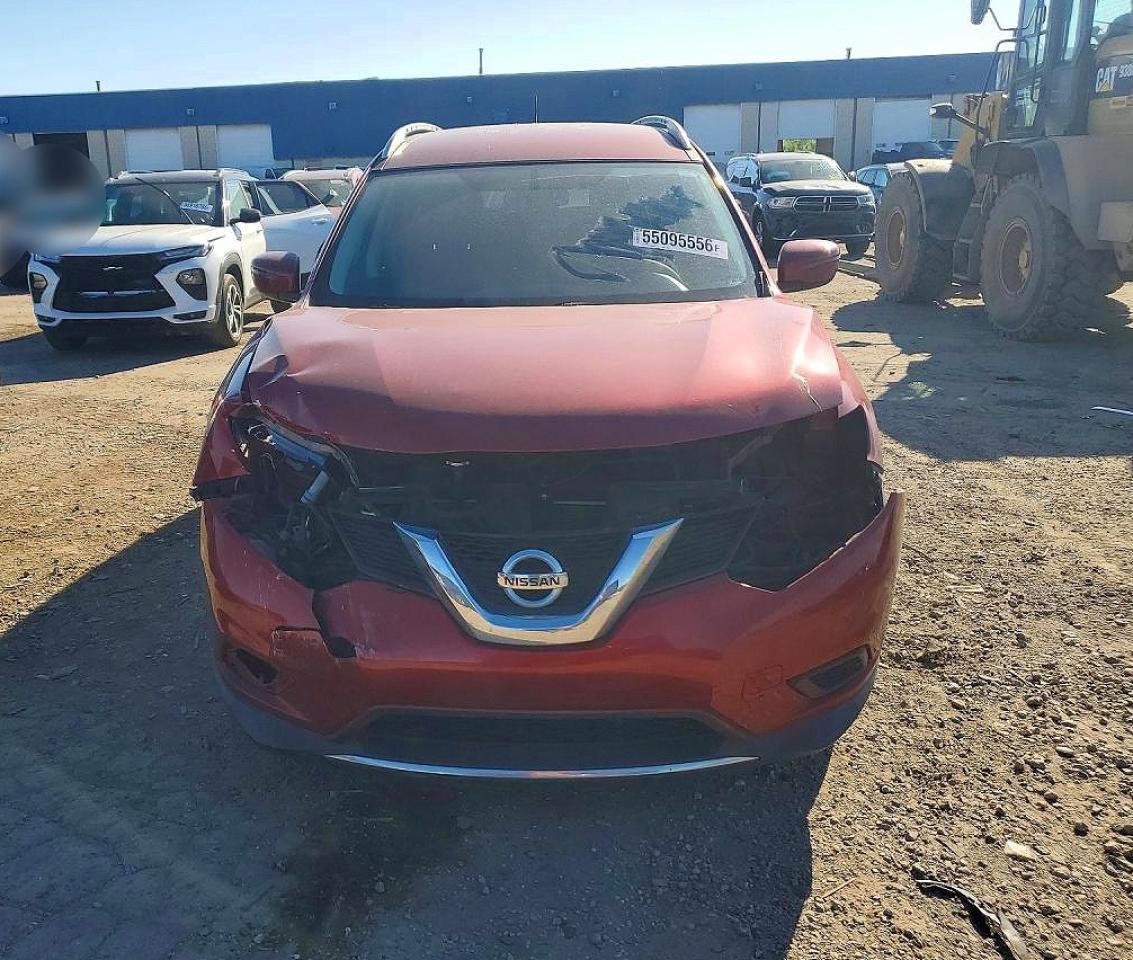 2016 Nissan Rogue VIN KNMAT2MT7GP729867 COPART salvage auction — Front End, MI - CERTIFICATE OF TITLE, sold $900 on 2026-07-10 (photo 5)