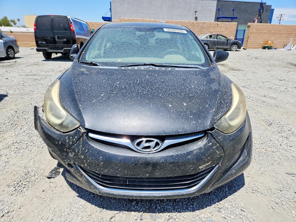 2016 Hyundai Elantra VIN KMHDH4AE8GU583752 COPART salvage auction — VANDALISM, Ca - Dis/Dlr/Exp Only Clean Title, sold $950 on 2026-07-15 (photo 5)
